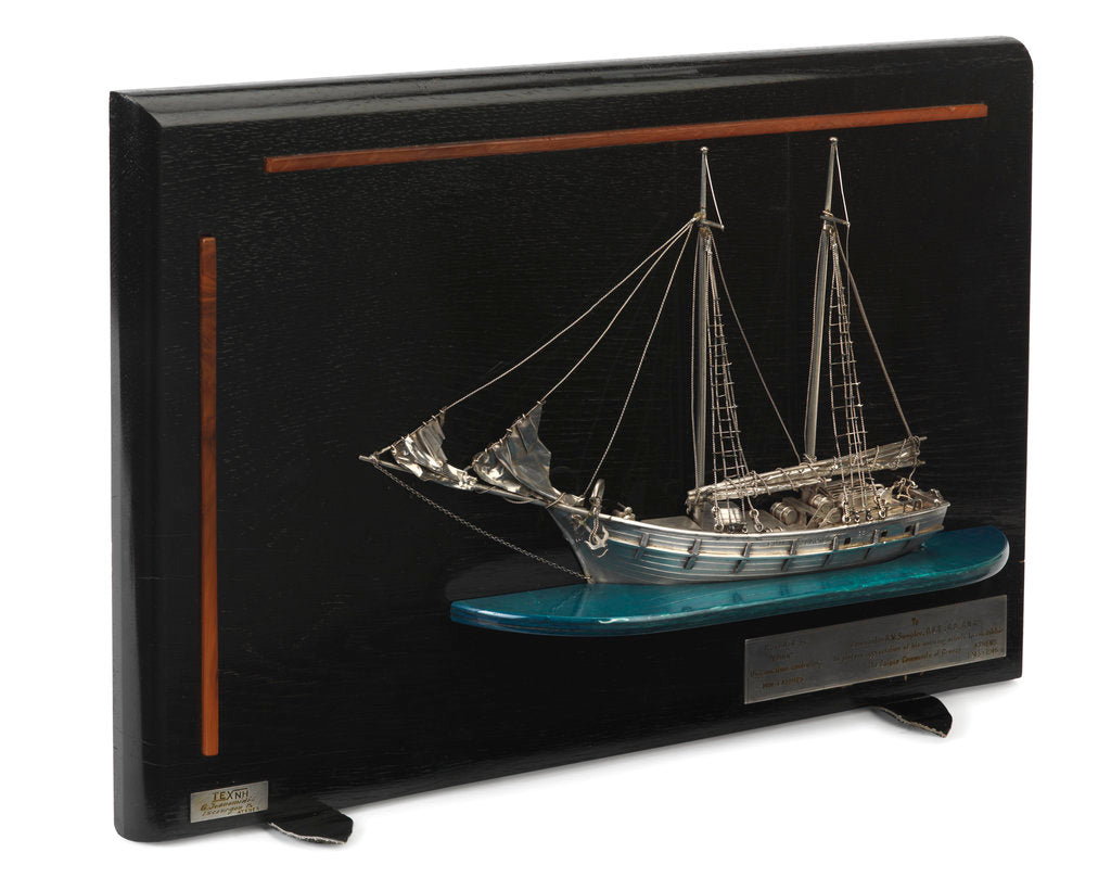 Detail of Waterline model by Gerald John Blake