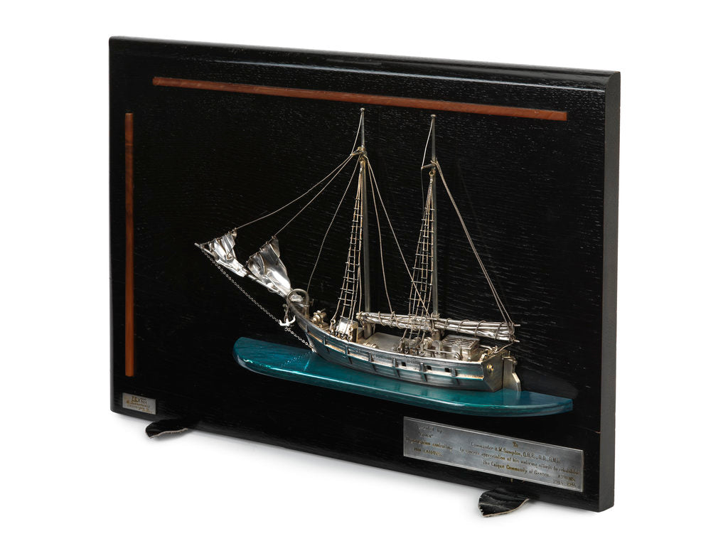 Detail of Waterline model by Gerald John Blake