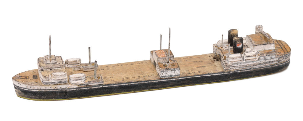 Detail of 'Balaena'; Hunting vessel; Whale factory ship by Howard Kennard