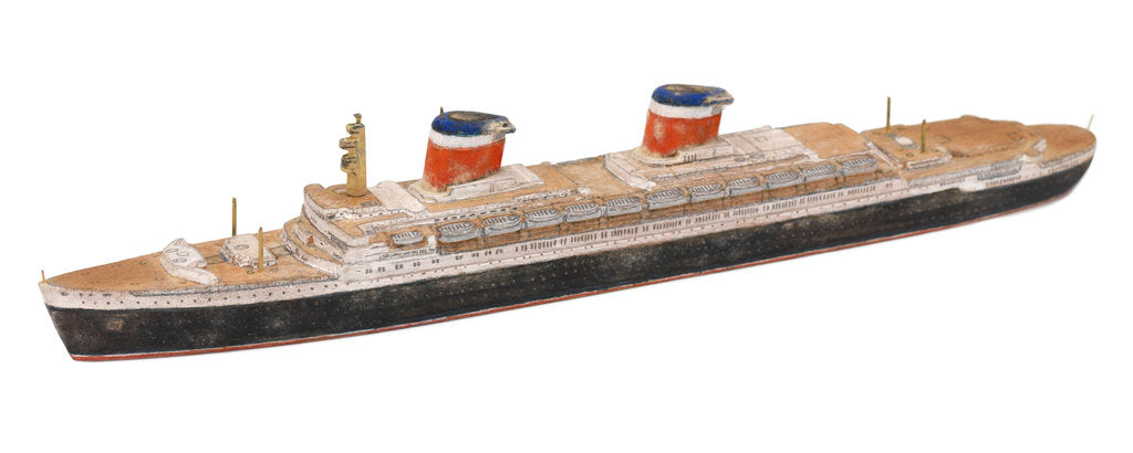 Detail of 'United States'; Passenger vessel; Liner by Howard Kennard