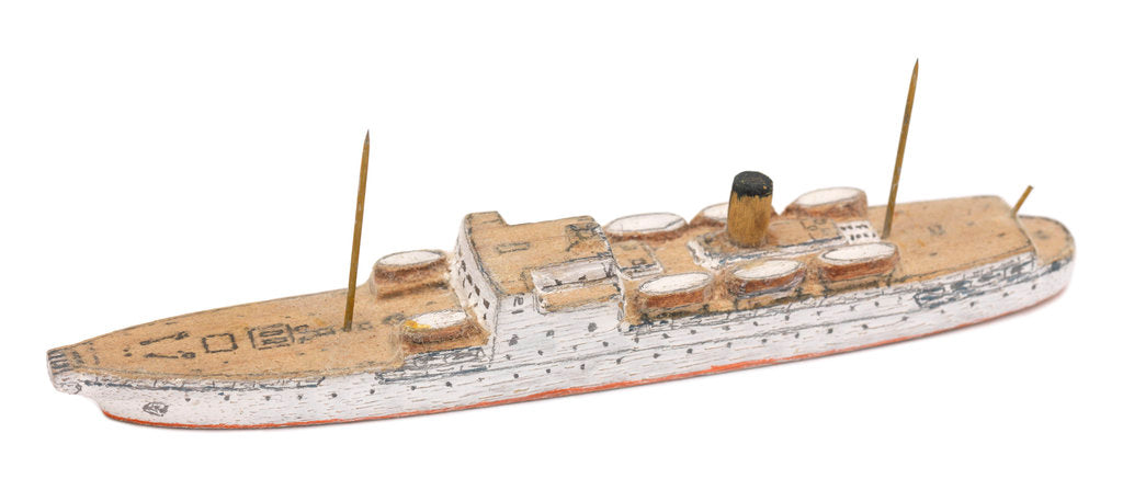 Detail of 'Stanley Angwin'; Service vessel; Cable ship by Howard Kennard