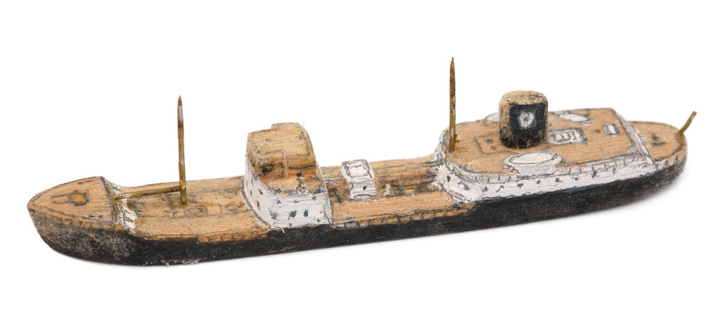 Detail of 'Vacuum Pioneer'; Cargo vessel by Howard Kennard