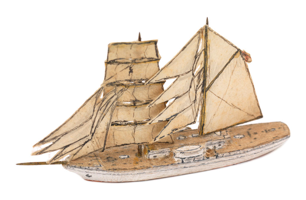 Detail of 'Research'; Exploration/research vessel; Anti-magnetic vessel by Howard Kennard