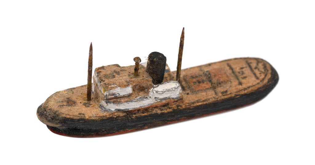 Detail of 'Abeille'; Service vessel; Tug by Howard Kennard