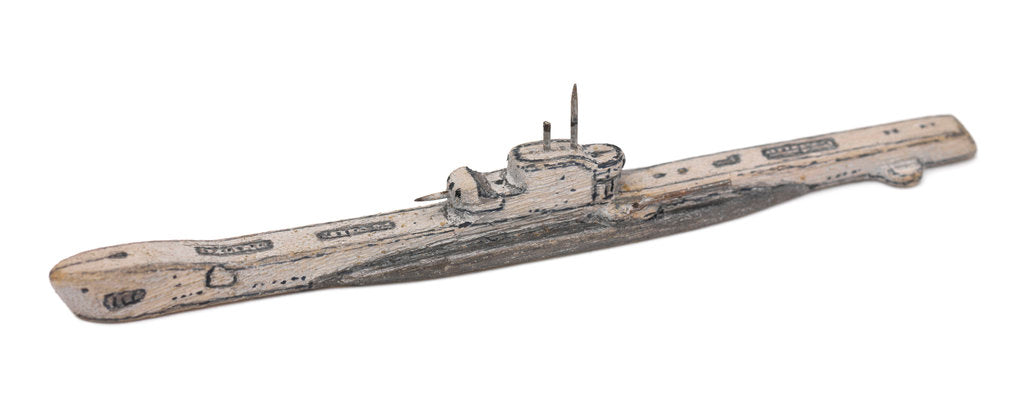 Detail of 'Acheron'; Fighting vessel; Submarine by Howard Kennard