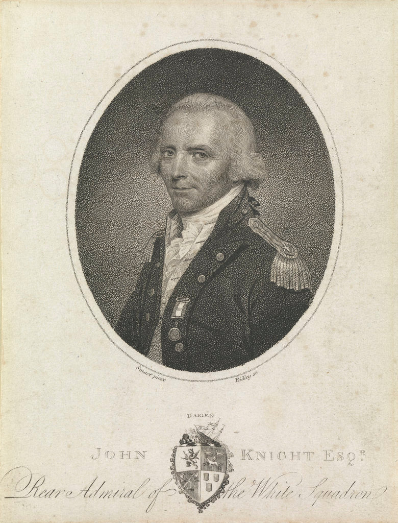 Detail of Admiral John Knight by Smart