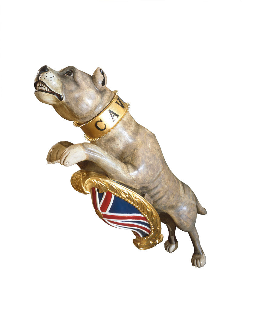 Detail of Figurehead from HMS 'Bulldog' by unknown