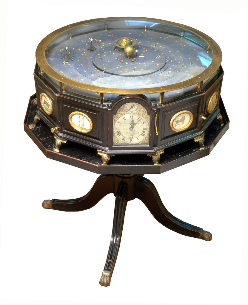 Detail of Grand orrery by James Simmonds