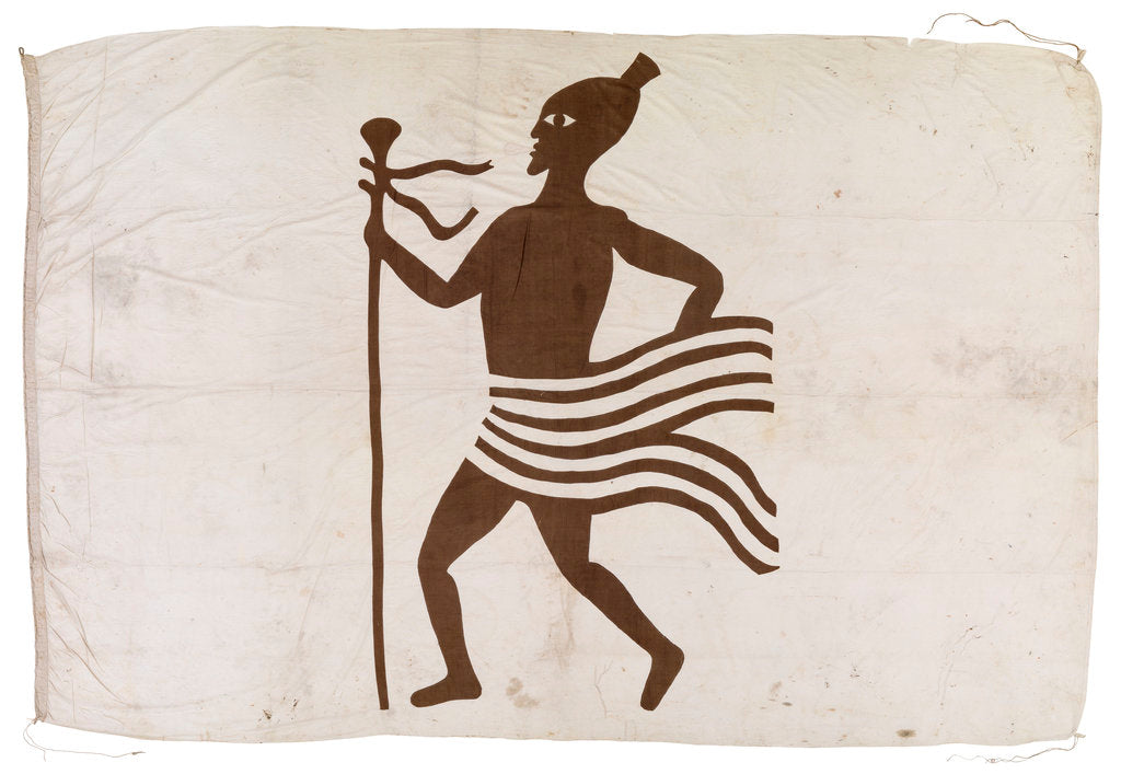 Detail of Flag of African Slaver by unknown