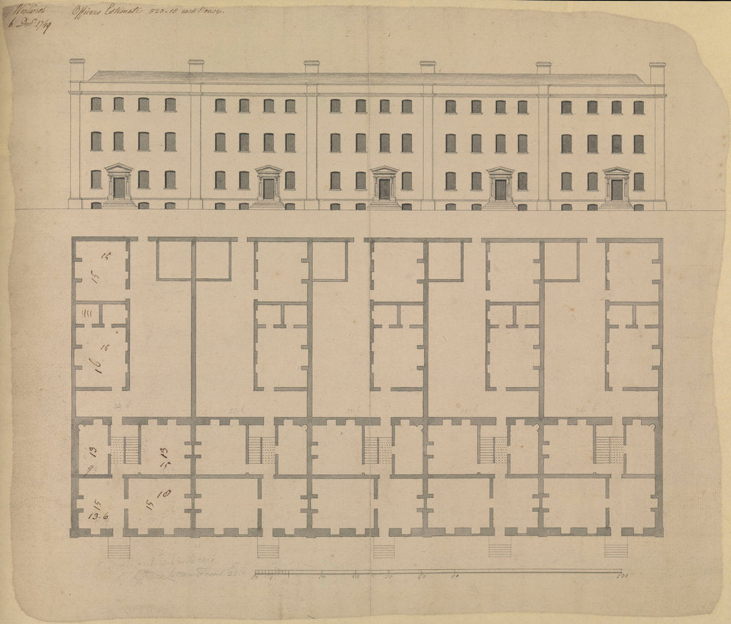Detail of Woolwich Dockyard by Woolwich Dockyard