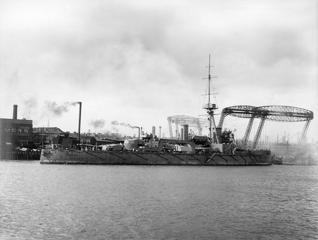 Detail of Battleship HMS 'Hercules' (1910) by unknown