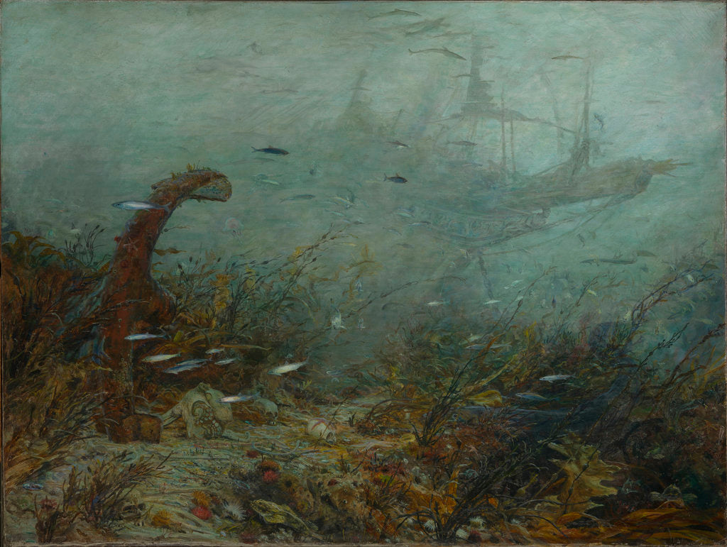 Detail of Davy Jones's Locker by William Lionel Wyllie
