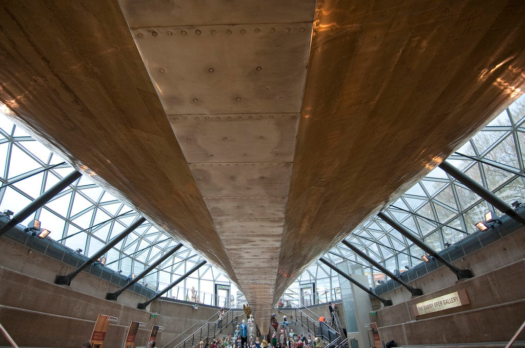 Detail of Refurbished clipper 'Cutty Sark' (1869), re-opened 25 April 2012 by National Maritime Museum