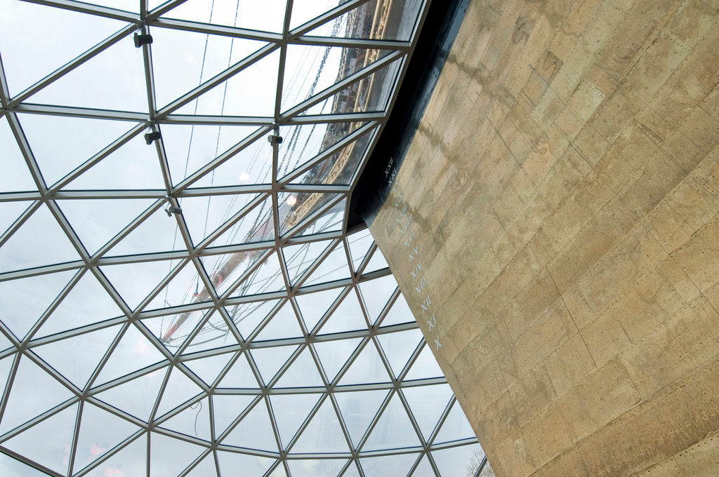 Detail of Refurbished clipper 'Cutty Sark' (1869), re-opened 25 April 2012 by Royal Museums Greenwich Photo Studio