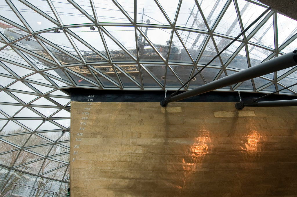 Detail of Refurbished clipper 'Cutty Sark' (1869), re-opened 25 April 2012 by National Maritime Museum