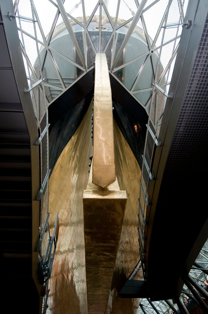 Detail of Refurbished clipper 'Cutty Sark' (1869), re-opened 25 April 2012 by National Maritime Museum