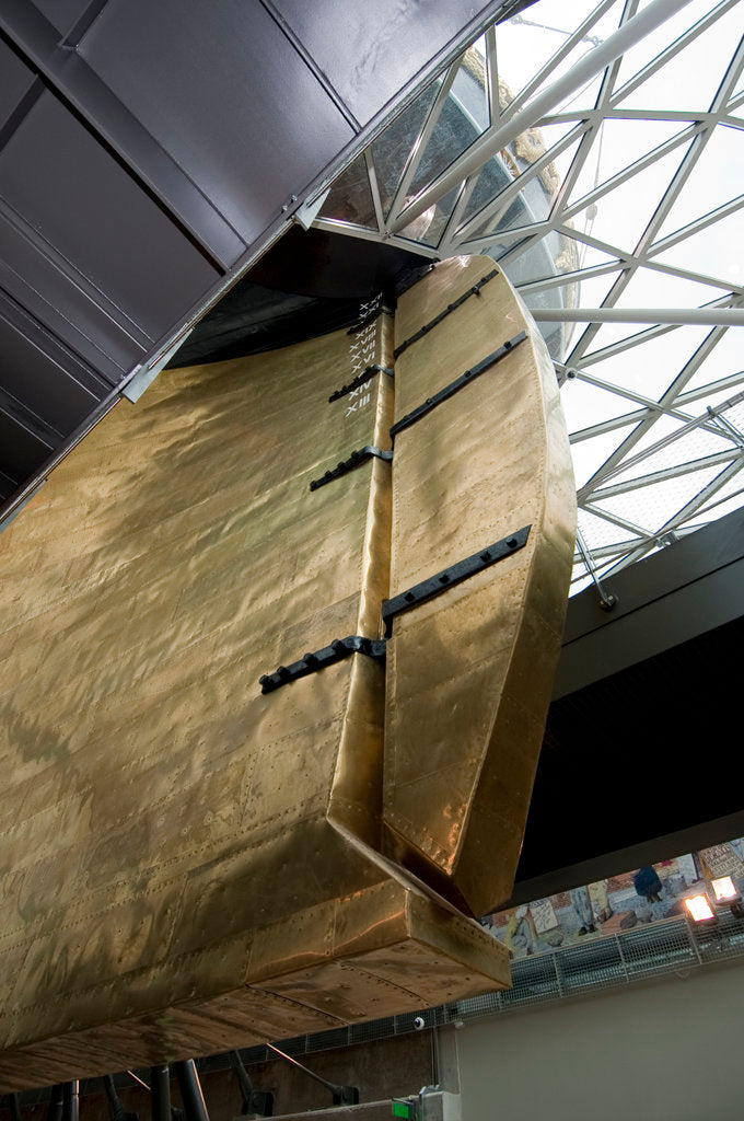 Detail of Refurbished clipper 'Cutty Sark' (1869), re-opened 25 April 2012 by National Maritime Museum