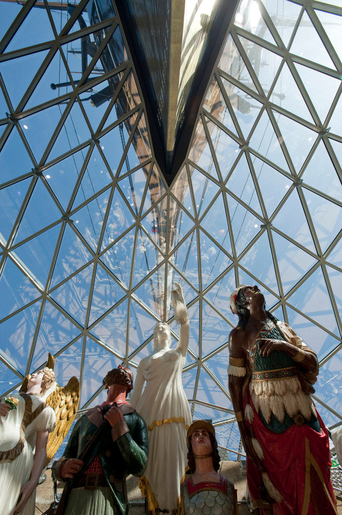 Detail of Refurbished clipper 'Cutty Sark' (1869), re-opened 25 April 2012 by National Maritime Museum