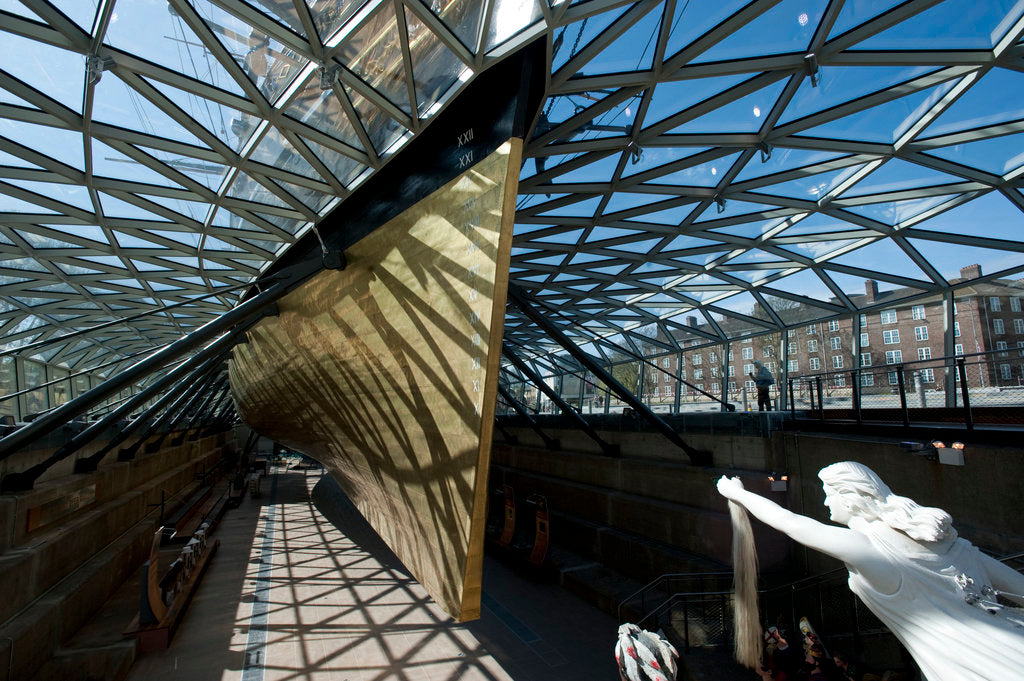 Detail of Refurbished clipper 'Cutty Sark' (1869), re-opened 25 April 2012 by National Maritime Museum