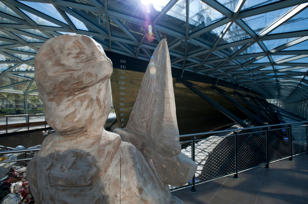 Detail of Refurbished clipper 'Cutty Sark' (1869), re-opened 25 April 2012 by National Maritime Museum