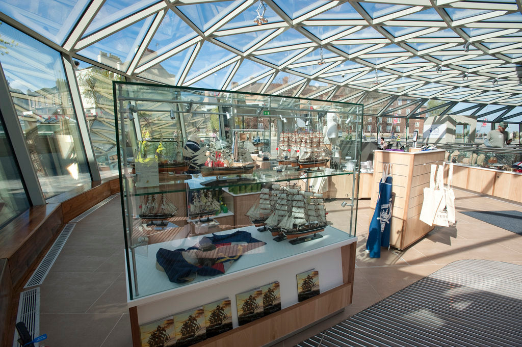 Detail of Refurbished clipper 'Cutty Sark' (1869), re-opened 25 April 2012 by National Maritime Museum