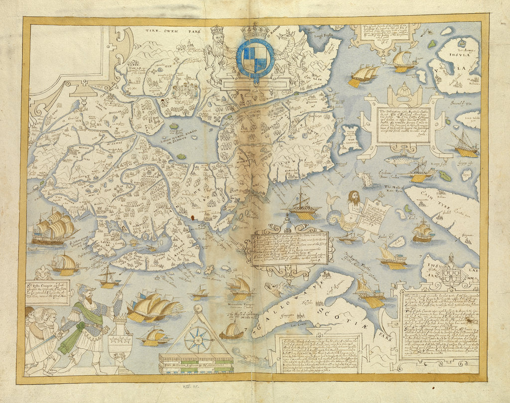 Detail of East part of Ulster by unknown