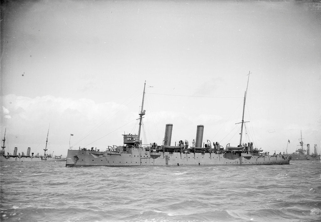 Detail of HMS 'Charybdis' (1893) by Anonymous
