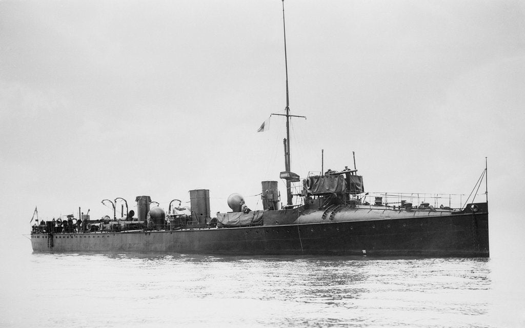 Detail of Torpedo boat destroyer HMS 'Avon' (1896) by unknown