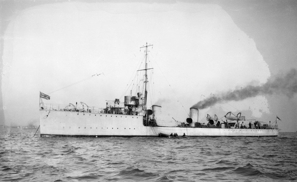Detail of Torpedo boat destroyer HMS 'Ness' (1905) by unknown