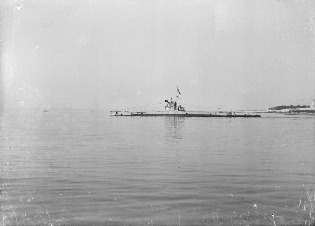 Detail of Submarine HMS 'E32' (1916) by unknown