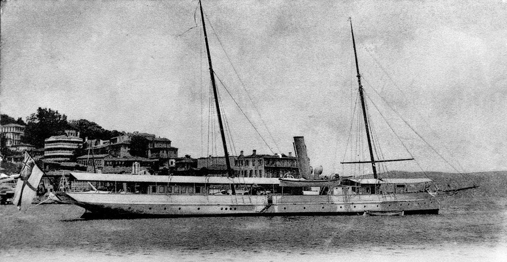 Detail of Photograph of 'Imogene'  circa 1914 by unknown