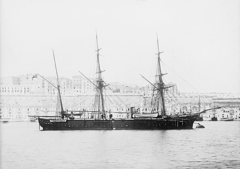 Detail of Composite screw gun vessel HMS 'Condor' (1876) by unknown