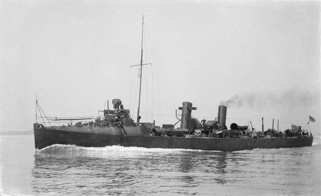 Detail of Torpedo boat, 1st class HMS 'TB 109' (1902) by unknown
