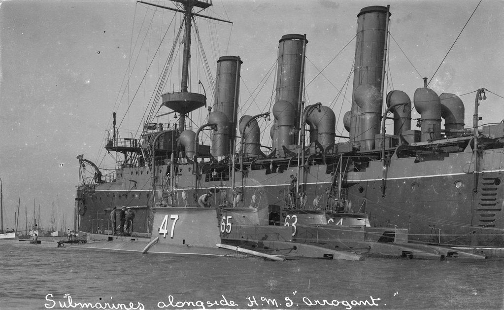 Detail of Submarine C17 (1908) by unknown