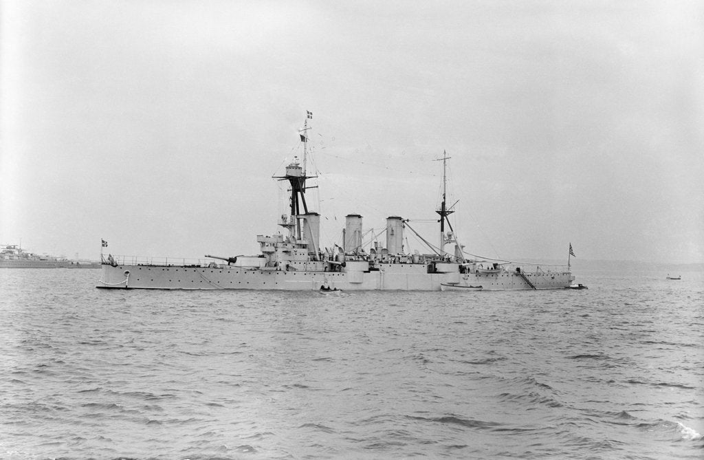 Detail of 'Giorgios Averoff' (Greece, 1910), armoured cruiser by unknown