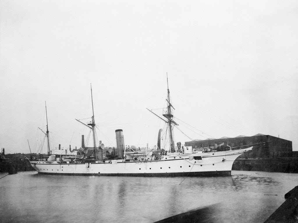 Detail of 'Espeigle' (Br, 1900) at Sheerness by unknown
