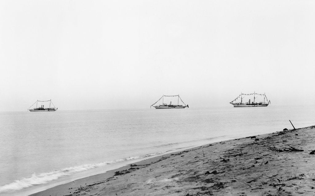 Detail of Visit of Sir John Anderson to Kuala Kelantan, Malaysia, 1909 by unknown