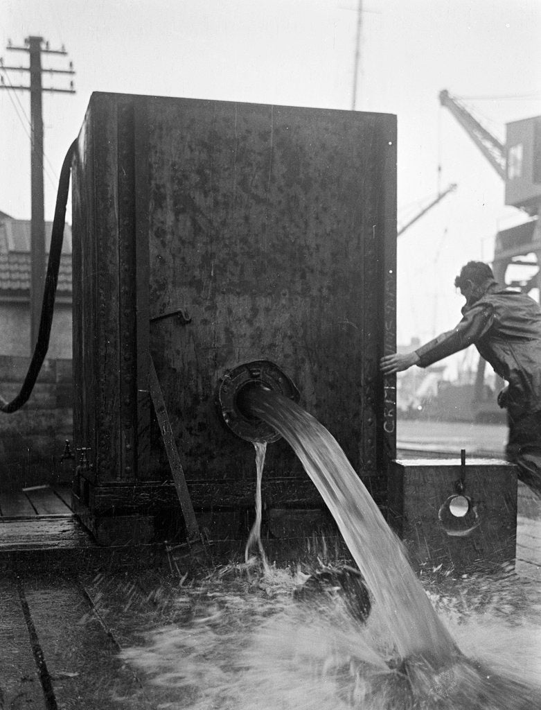 Detail of Mr. Rogers tank by unknown