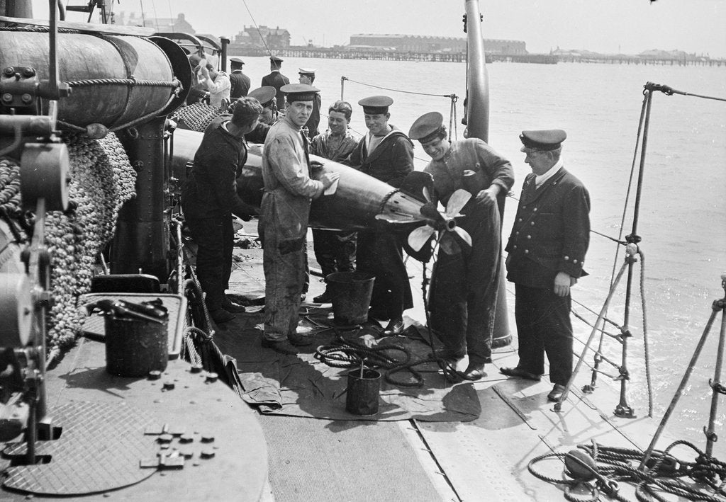 Detail of Onboard 'Laforey' (1913) by unknown