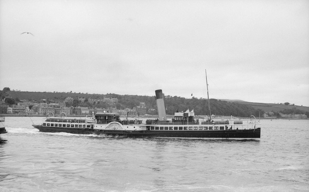 Detail of 'Duchess of Fife' (Br, 1903) under way off Rothesay by unknown
