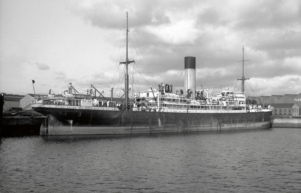 Detail of 'Nestor' (Br. 1913), at Quayside, Glasgow by unknown