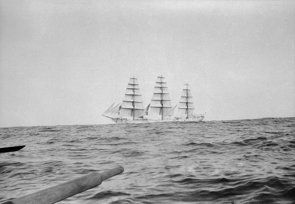 Detail of Portrait of the 'Grace Harwar' by Alan Villiers