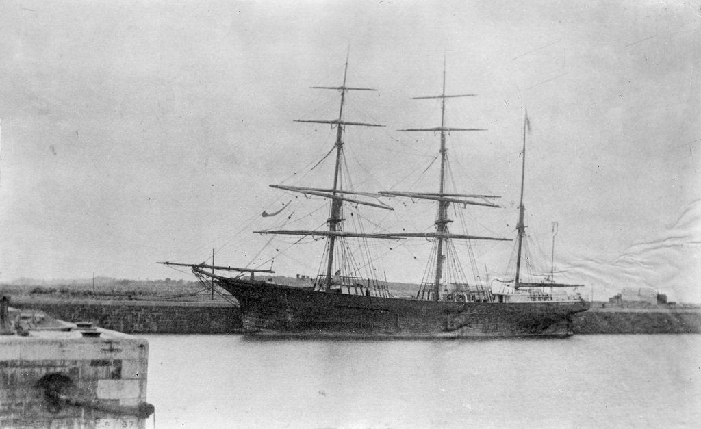 Detail of 'Stanley' (No, 1880) at quayside, Barry Dock by unknown