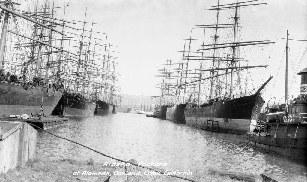 Detail of Oakland Creek, California by unknown