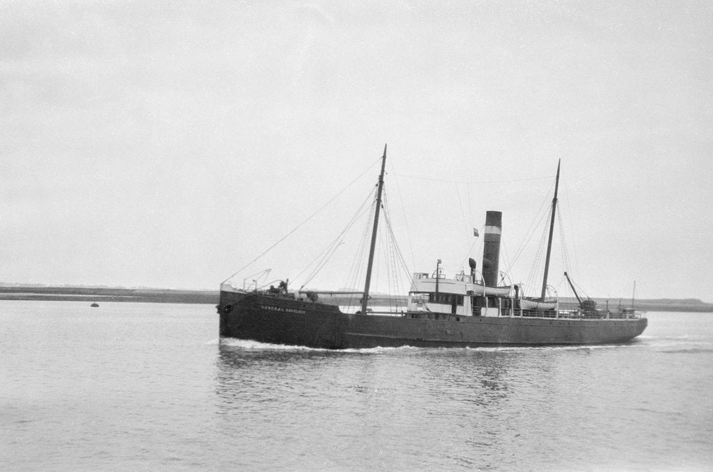 Detail of General Havelock' (Br,1884), under way by unknown