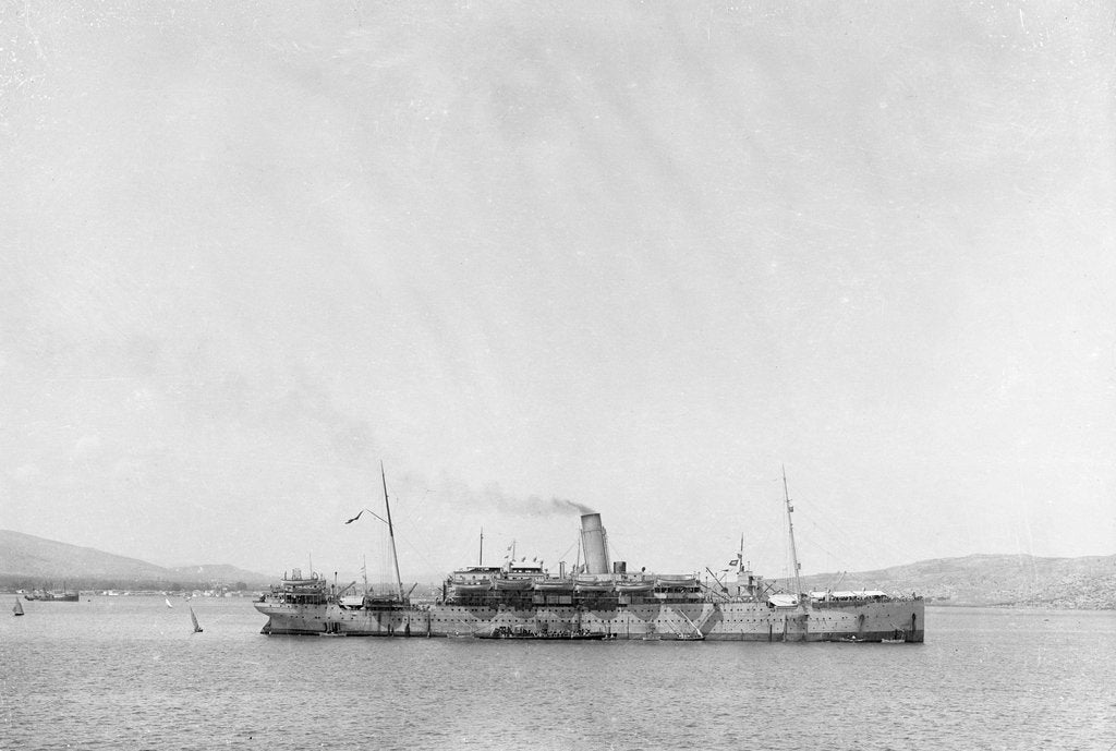 Detail of 'Aragon' (Br 1905), at Suda Bay by unknown