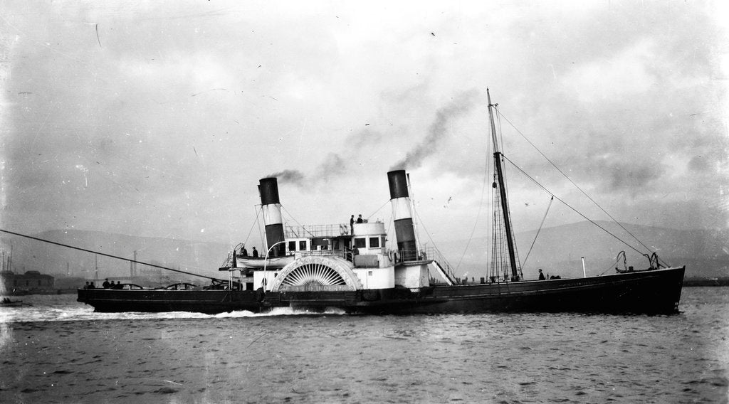 Detail of Paddle tug 'Pathfinder' (Br, 1876) by unknown