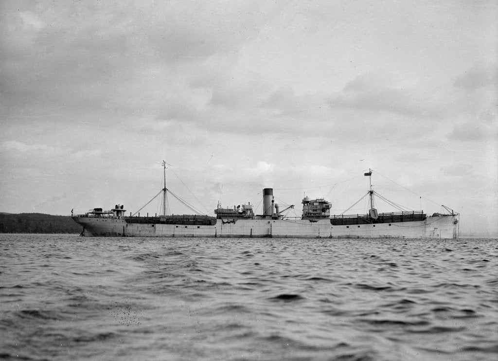 Detail of General cargo vessel 'Maycrest' (Br, 1913), ex 'Istok', ex 'Mongolian Prince', ex 'Verdala', Crest Shipping Co Ltd by unknown