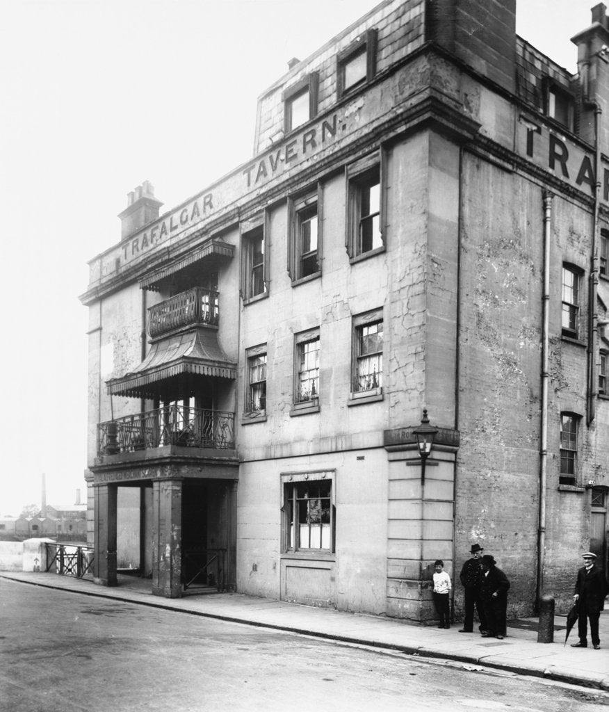 Detail of Trafalgar Tavern, Greenwich by unknown