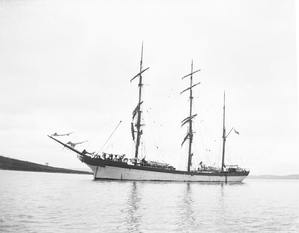 Detail of The 'Giuseppe D'Abundo' (Italy 1885) at anchor by unknown
